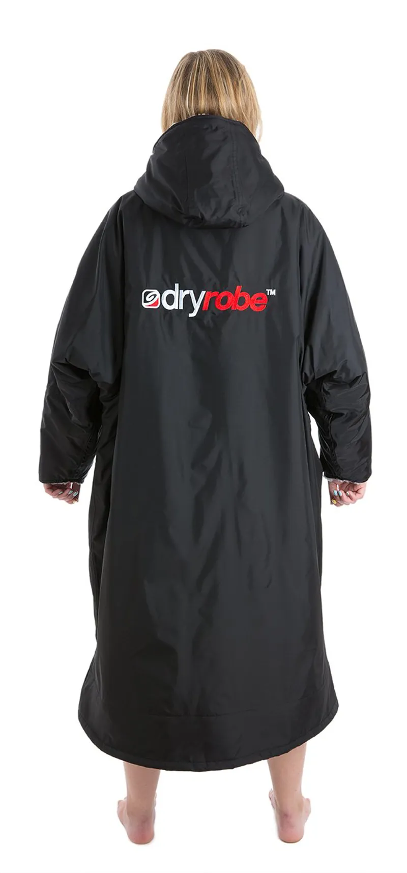 Dryrobe Long Sleeve Black/Grey -3